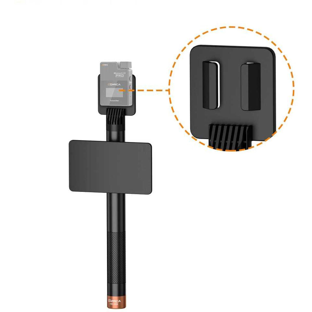 Comica Handheld Adapter Wireless Microphones w/ Windscherm HR-WM (COM-HRWM) - image 4 of 5