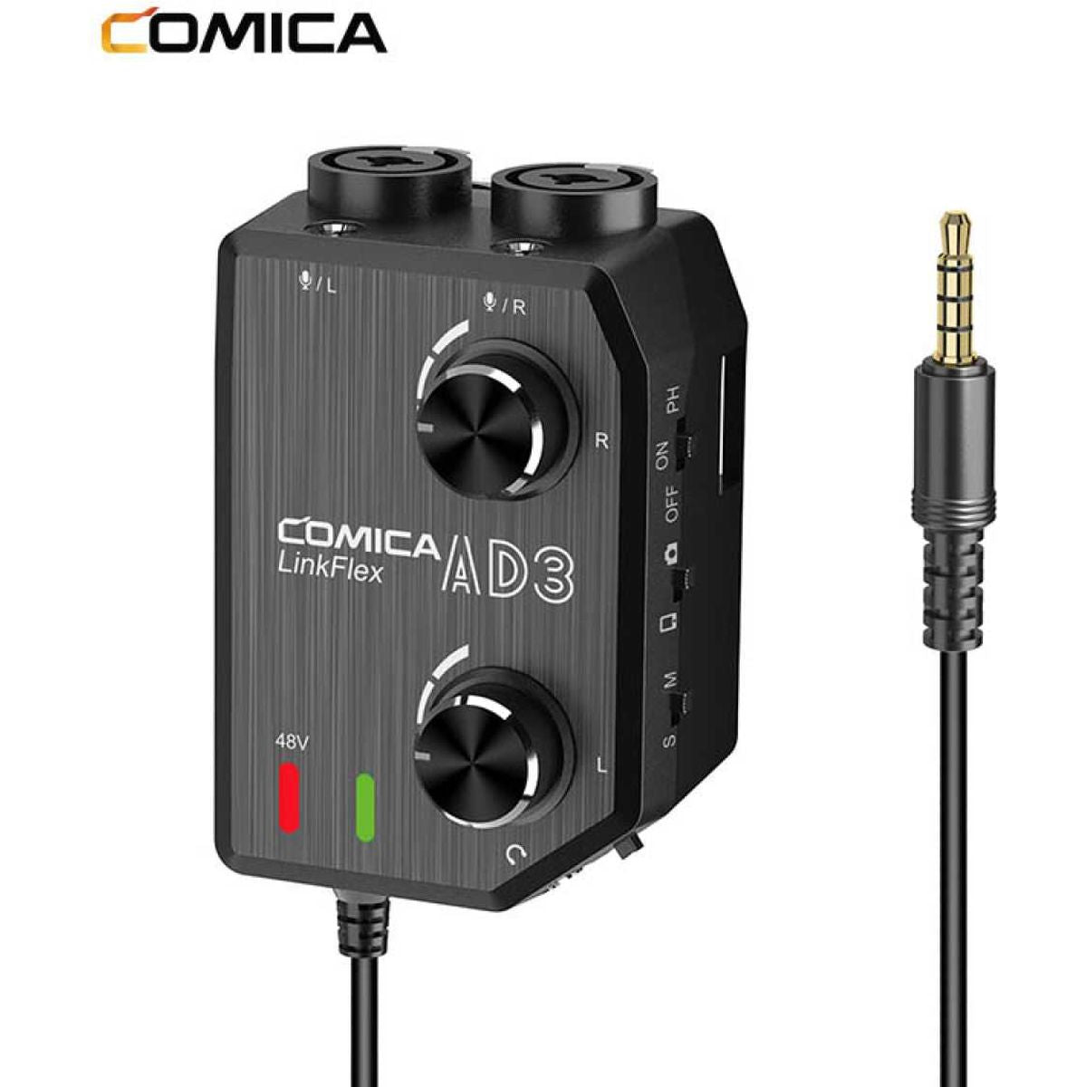 Comica TWO-Channel XLR/3.5mm/6.35mm Interface Linkflex AD3 (Linkflex) - image 4 of 5