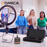 Comica 2.4G Mini Wireless Microphone - 4 Transmitters + Laadcase Vimo Q (Vimo-Q) - image 3 of 5