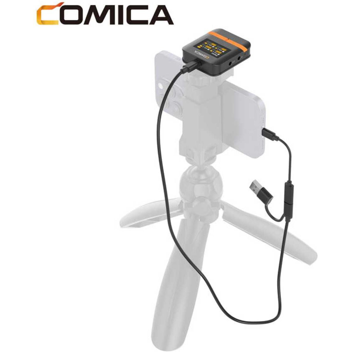 Comica 2.4G Mini Wireless Microphone - 4 Transmitters + Laadcase Vimo Q (Vimo-Q) - image 4 of 5