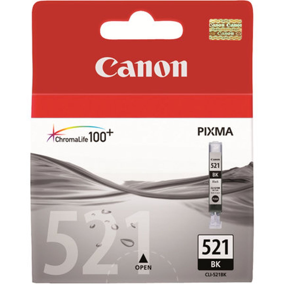 Canon CLI-521BK Ink Cartridge Black Standard Capacity Blist - image 2 of 2
