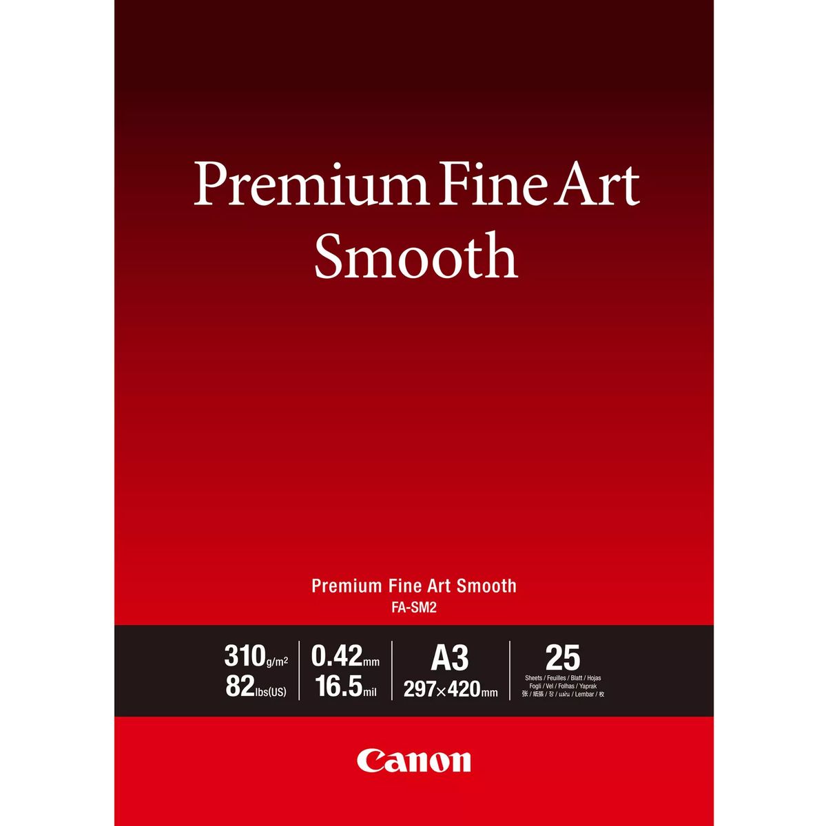Canon FA-SM2 A3 25 Premium FineArt Smooth A3 2