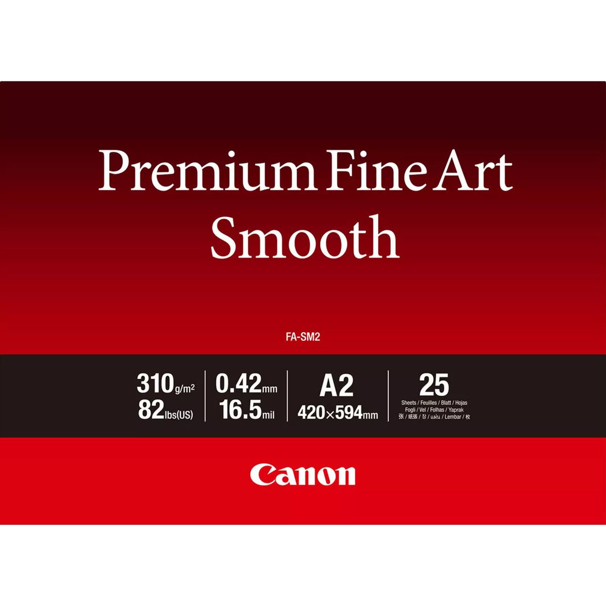 Canon FA-SM2 A2 25 Premium FineArt Smooth A2 2