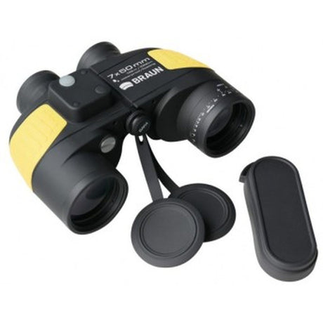Braun Marine Binoculars 7 X 50 Yellow