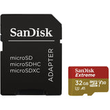 SanDisk MicroSDHC Extreme 32GB 100MB/60MB.U3.V30.A1 Action Cam