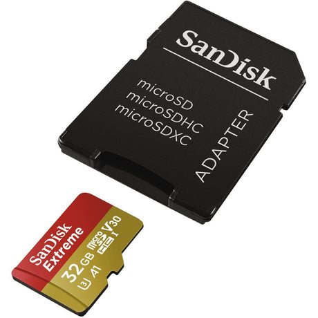 SanDisk MicroSDHC Extreme 32GB 100MB/60MB.U3.V30.A1 Action Cam - image 2 of 4