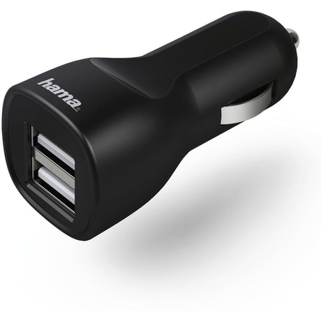 Hama Car Charger Pico Dual USB 2.4A Black