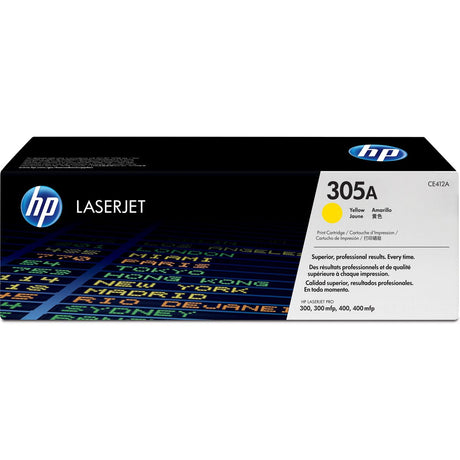 HP 305A LaserJet Cartridge Yellow SC CE412A