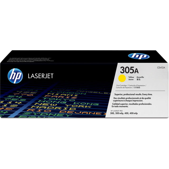 HP 305A LaserJet Cartridge Yellow SC CE412A