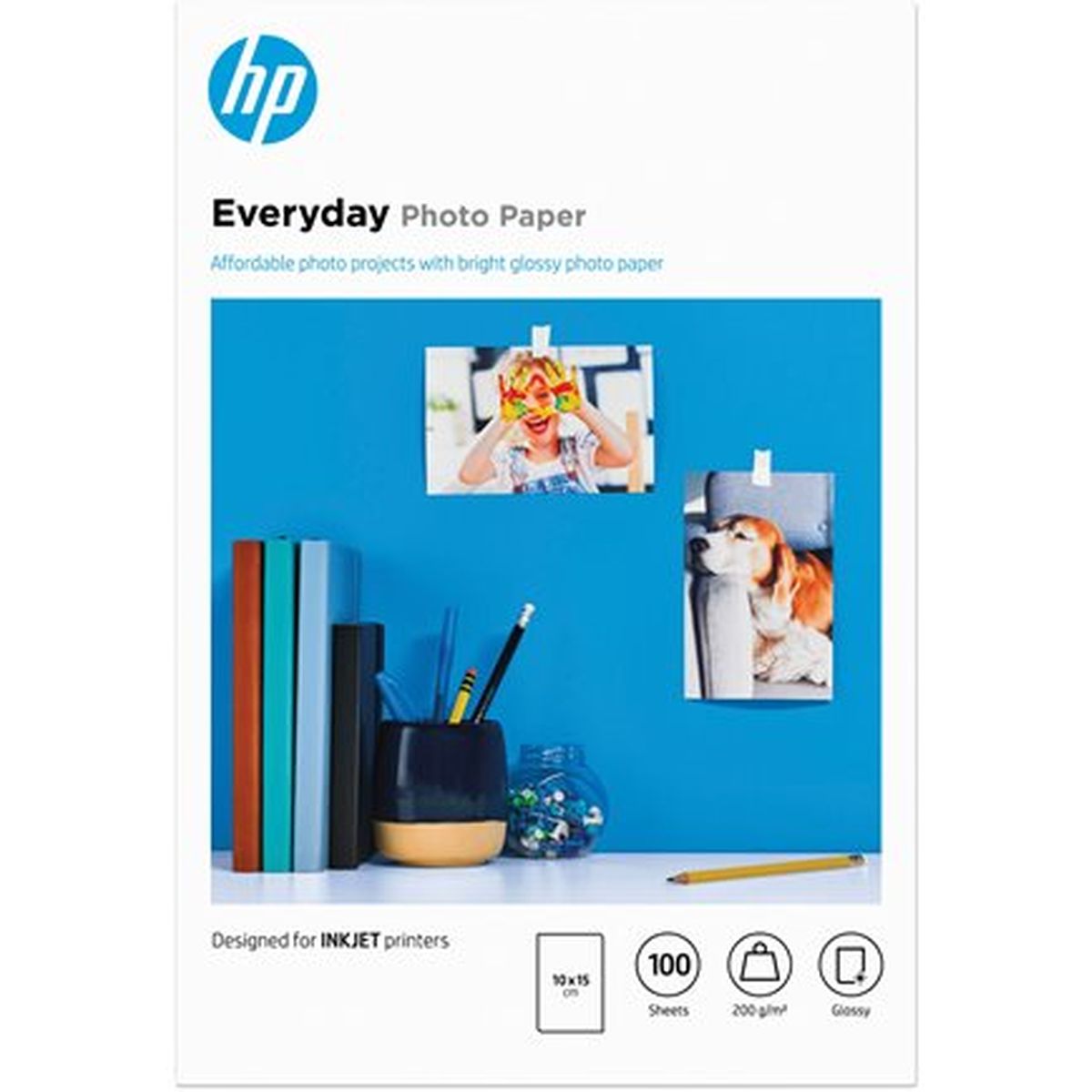 HP CR757A Everyday Glossy Photo 200G/M2 100x150mm 100 Sheets - image 2 of 2