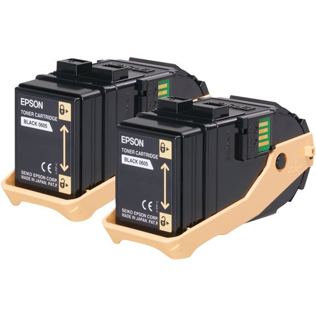 Epson AL-C9300N Black Standard Capacity 2 X 6