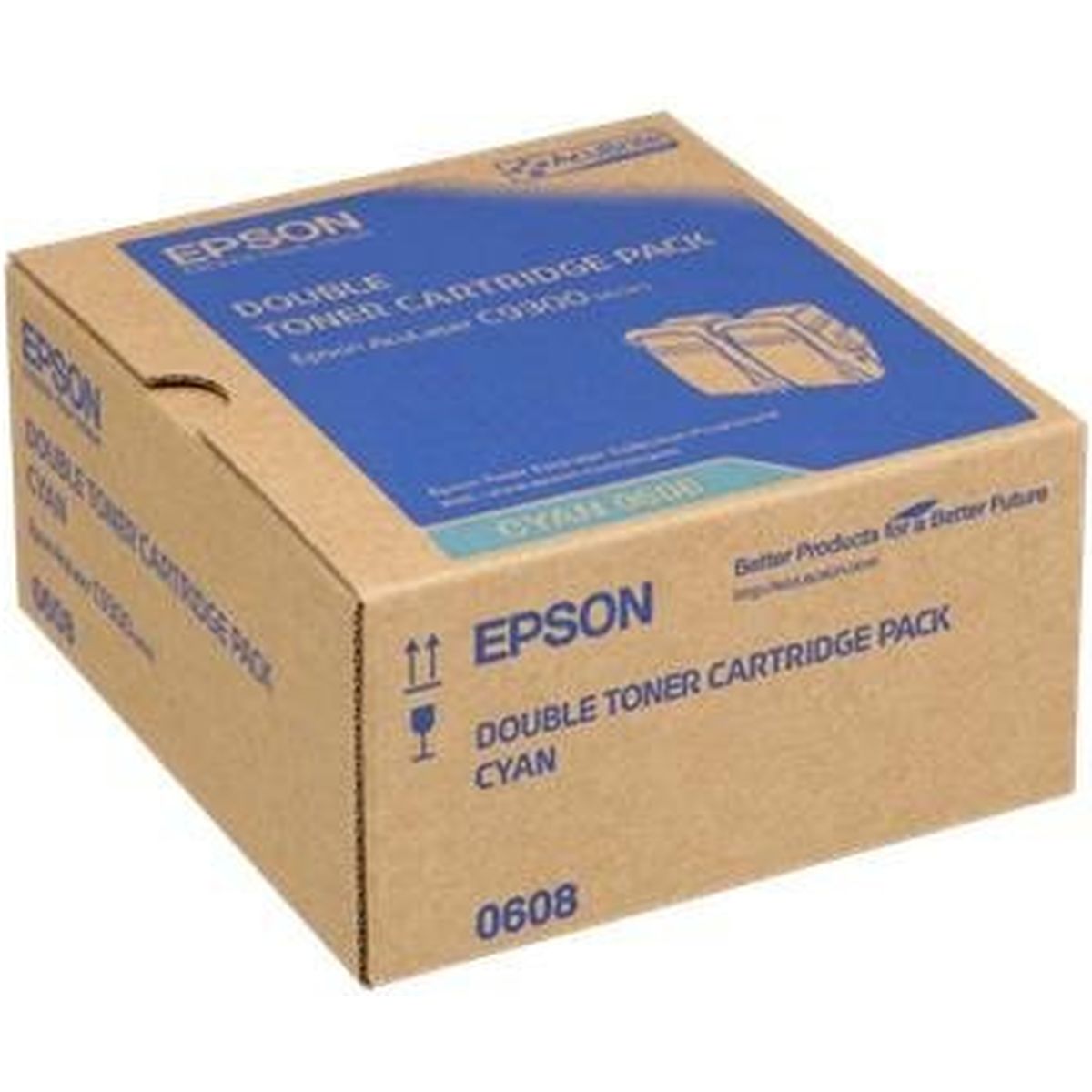 Epson AL-C9300N Cyan Standard Capacity 2 X 7