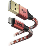 Hama Charge/Synchro Cable Reflected Lightning 1.5m Red - image 2 of 3