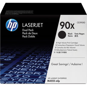 HP 90X Cartridge Black HC 2-pack CE390XD