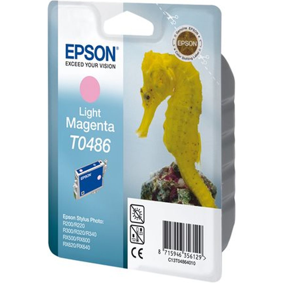 Epson T0486 Light Magenta BR For R300