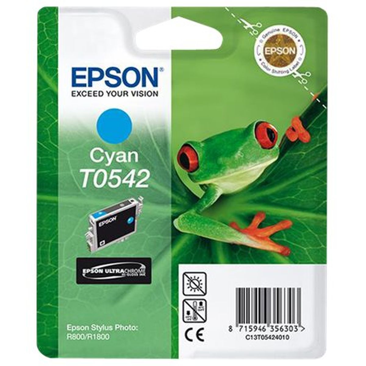 Epson T054 Stylus Photo R800 Cartridge Cyan