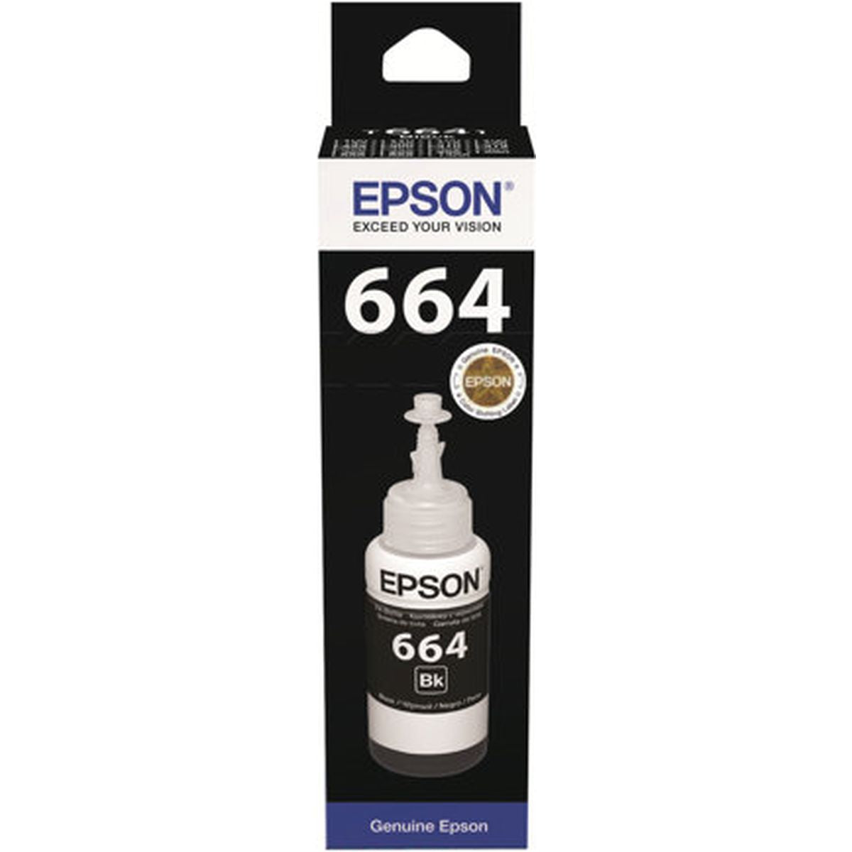 Epson T6641 Black Ink Bottle 70ml C13T66414A - image 2 of 2