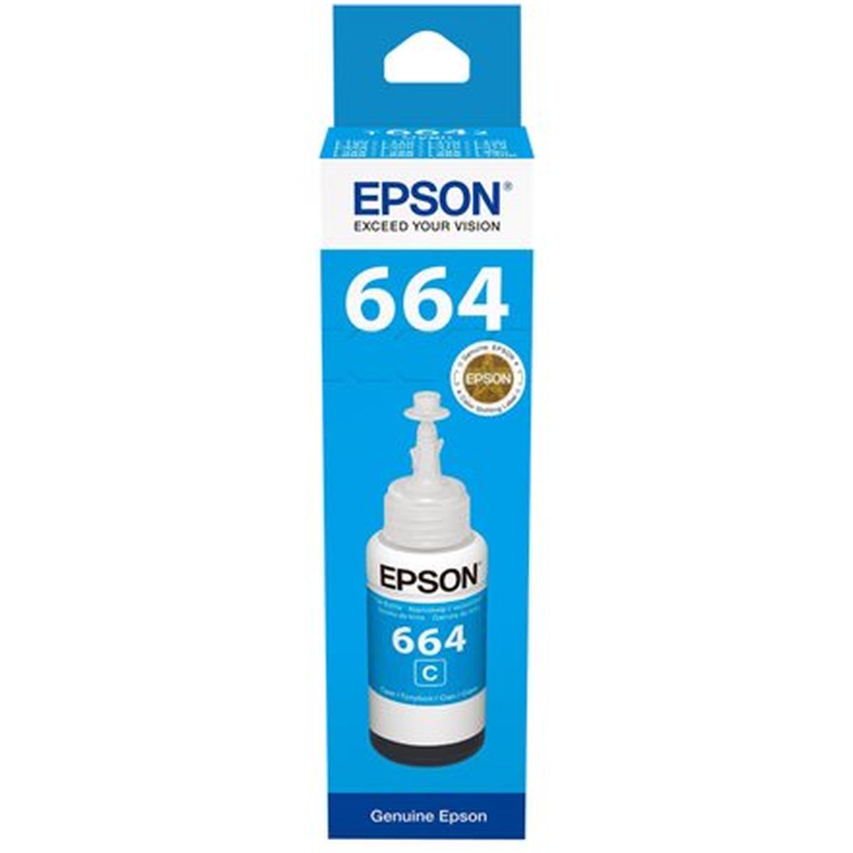 Epson T6642 Cyan Ink Bottle 70ml C13T66424A - image 3 of 3
