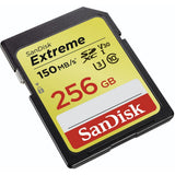 SanDisk SDXC Extreme 256GB V30 U3 UHS-I 150MB/s