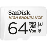SanDisk MicroSDHC Dashcam & Home Monitoring 64GB