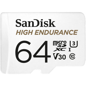 SanDisk MicroSDHC Dashcam & Home Monitoring 64GB
