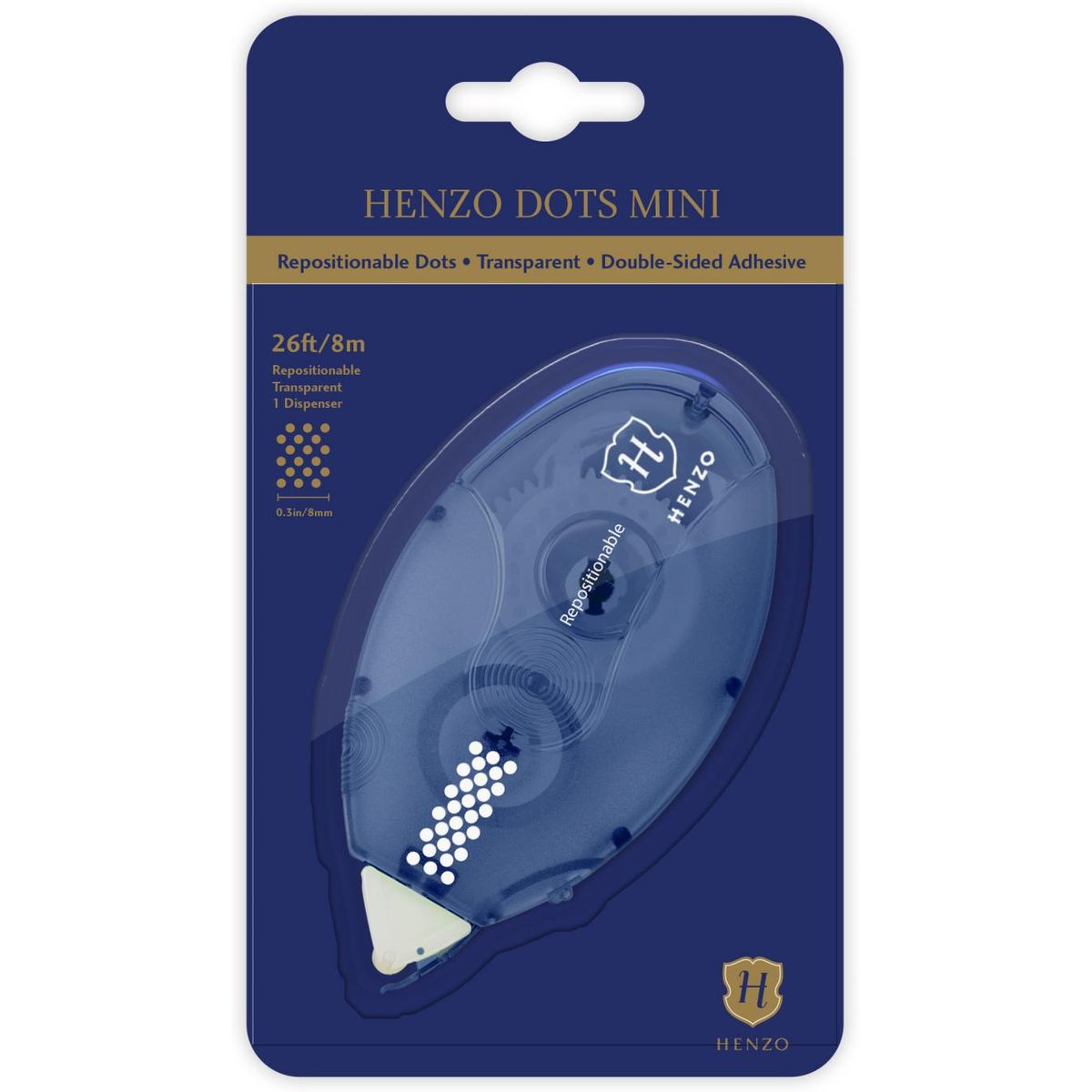 Henzo Photo Stickers Dots Mini 8 Meter Repositionable