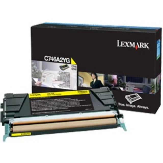 Lexmark Yellow Corporate Toner