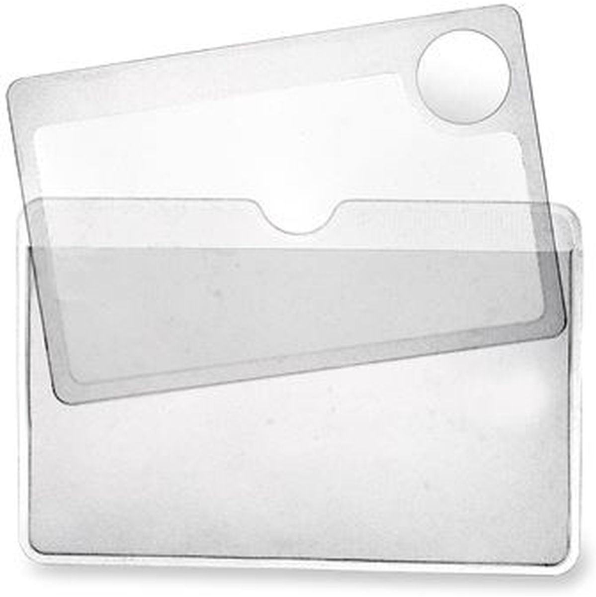 Carson Pocket Magnifier WM-01 2.5X Credit Card Size Magnifier w/ 6X Spot Lens