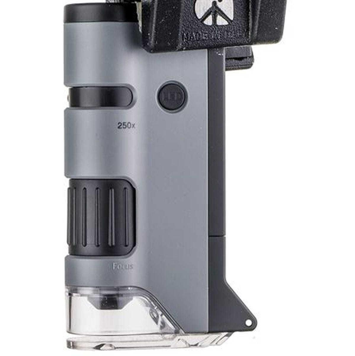 Carson Handheld Microscope MP-250 Microflip 100-200X w/ Smartphone Adapter - image 4 of 5