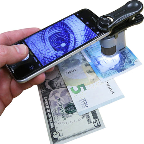 Carson Pocket Microscope MM-380 Micromini 20X w/ Smartphone Adapter - image 3 of 5