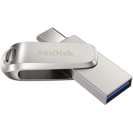 SanDisk Dual Drive Ultra 3.1 Luxury 256GB USB - USB C 150MB/s - image 2 of 5