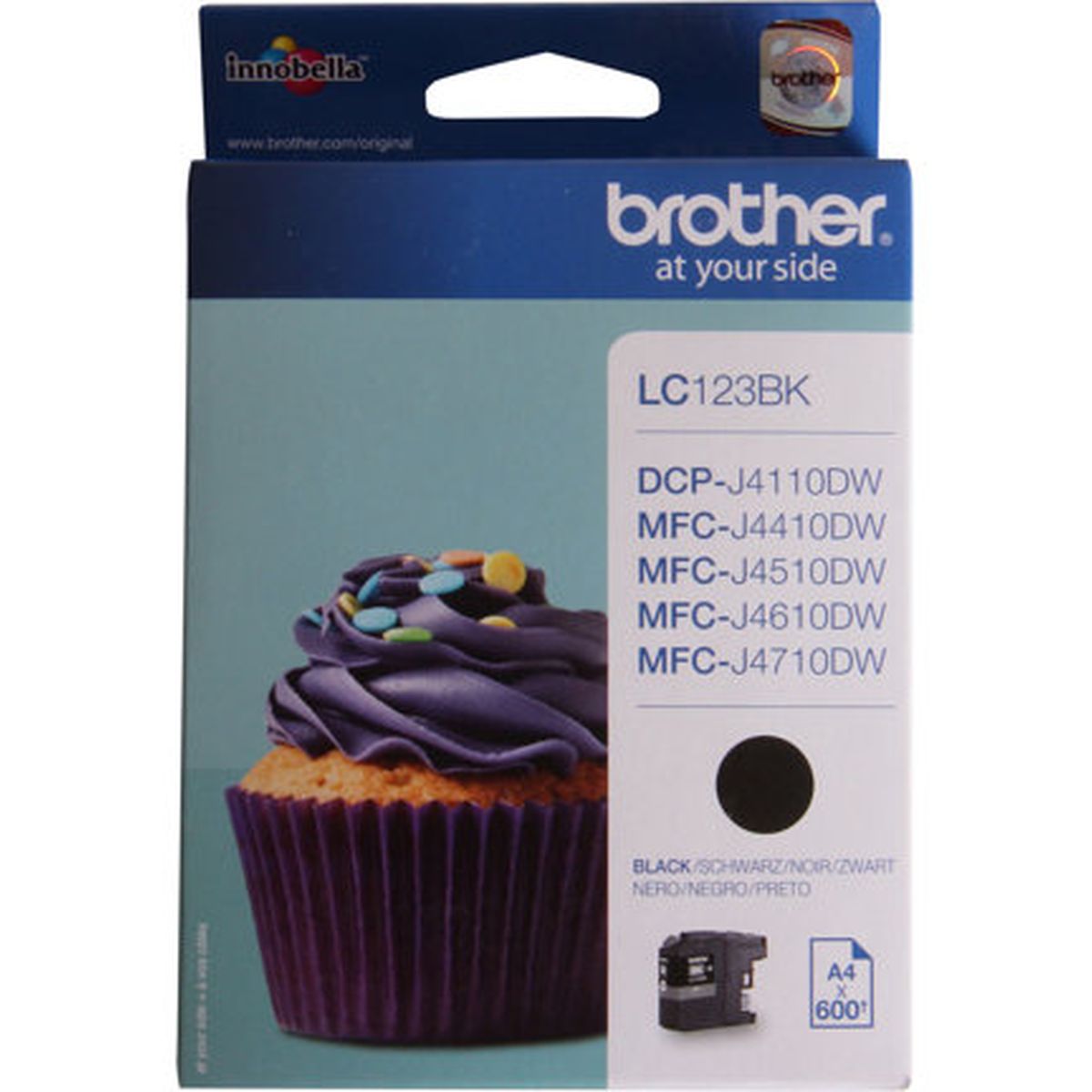 Brother LC-123BK Black High Capacity - image 3 of 3