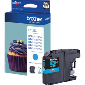 Brother LC-123C Cyan Standard Capacity