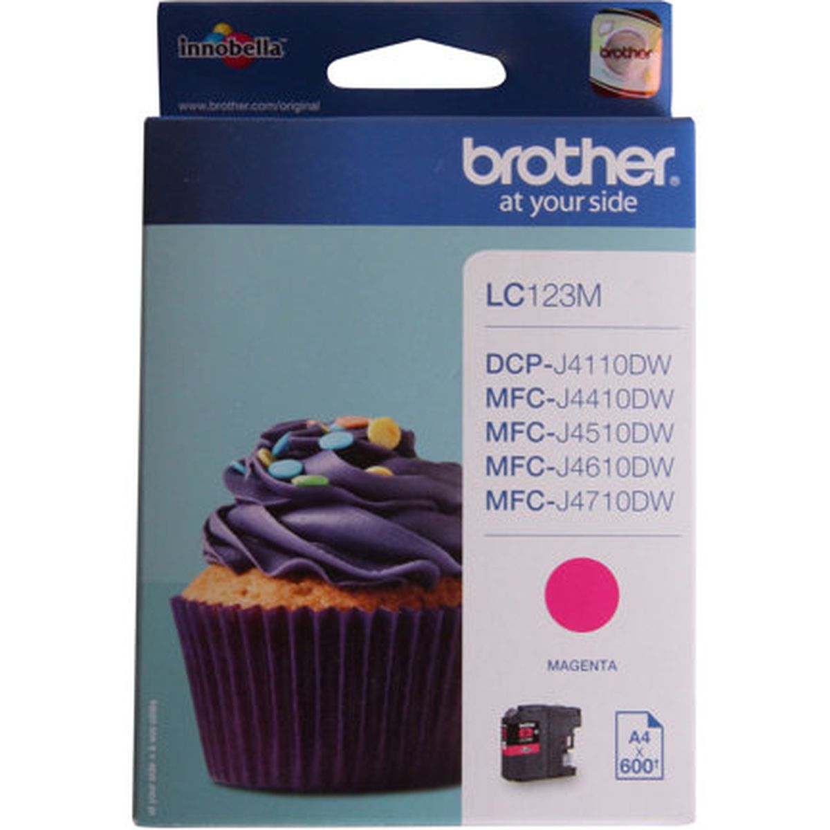 Brother LC-123M Magenta Standard Capacity - image 3 of 3