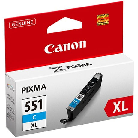 Canon CLI-551XLC Ink Cartridge Cyan High Capacity 700 Pages
