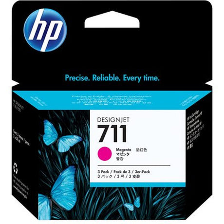 HP 711 Magenta SC 3-pack CZ135A - image 2 of 2