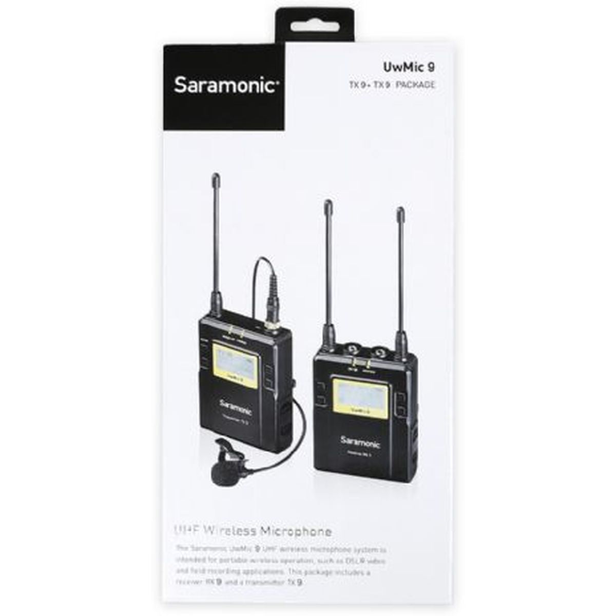 Saramonic Lavalier Microphone Set UwMic9 TX9 + RX9 Uhf - image 4 of 5