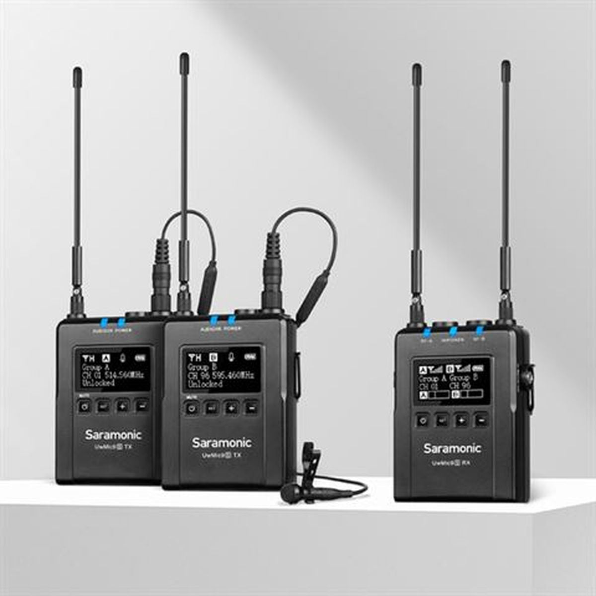 Saramonic Lavalier Mic Set UWMIC9S TX9S + TX9S + RX9S Uhf - image 4 of 5