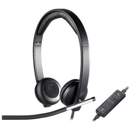 Logitech H650E Headset Stereo USB - image 2 of 2