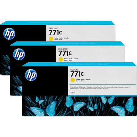 HP 771C Yellow SC 3X 775ml 3-pack B6Y34A