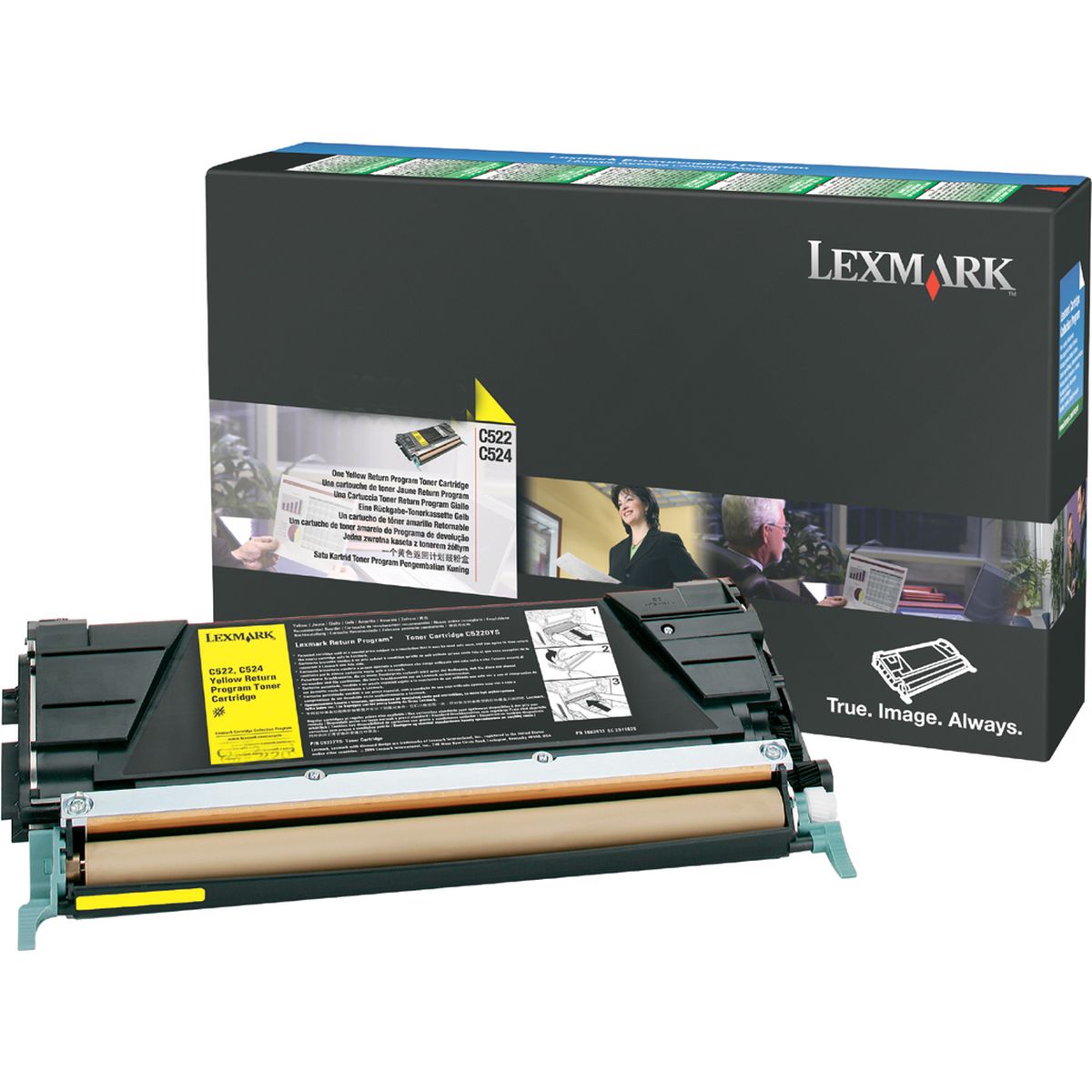 Lexmark C524 C532 C534 Yellow High