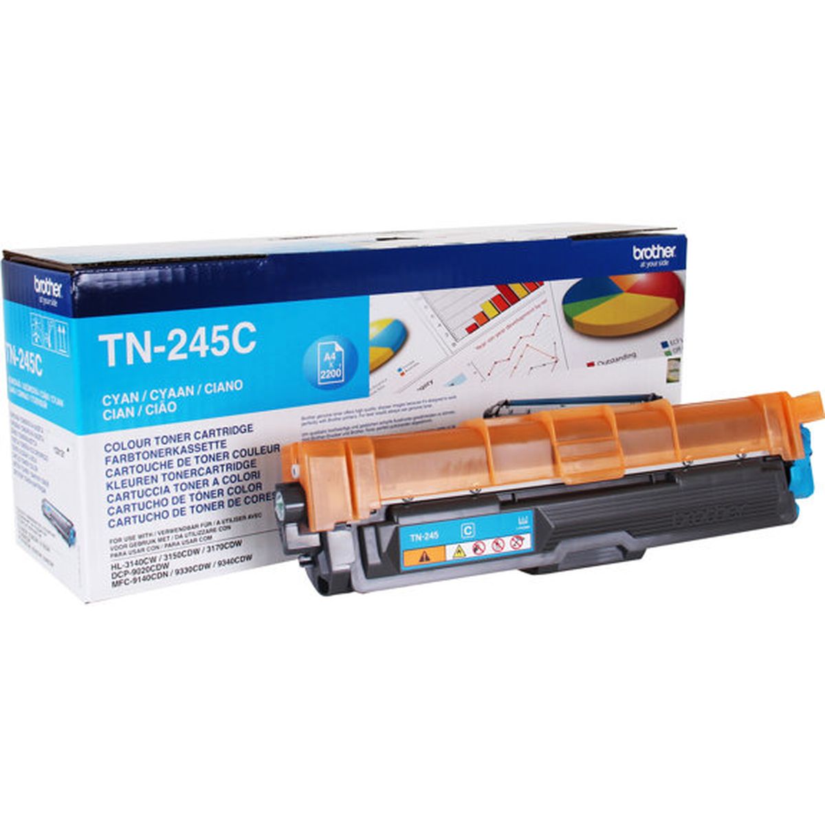 Brother TN245C Toner Cyan 2200 Pages - image 2 of 3