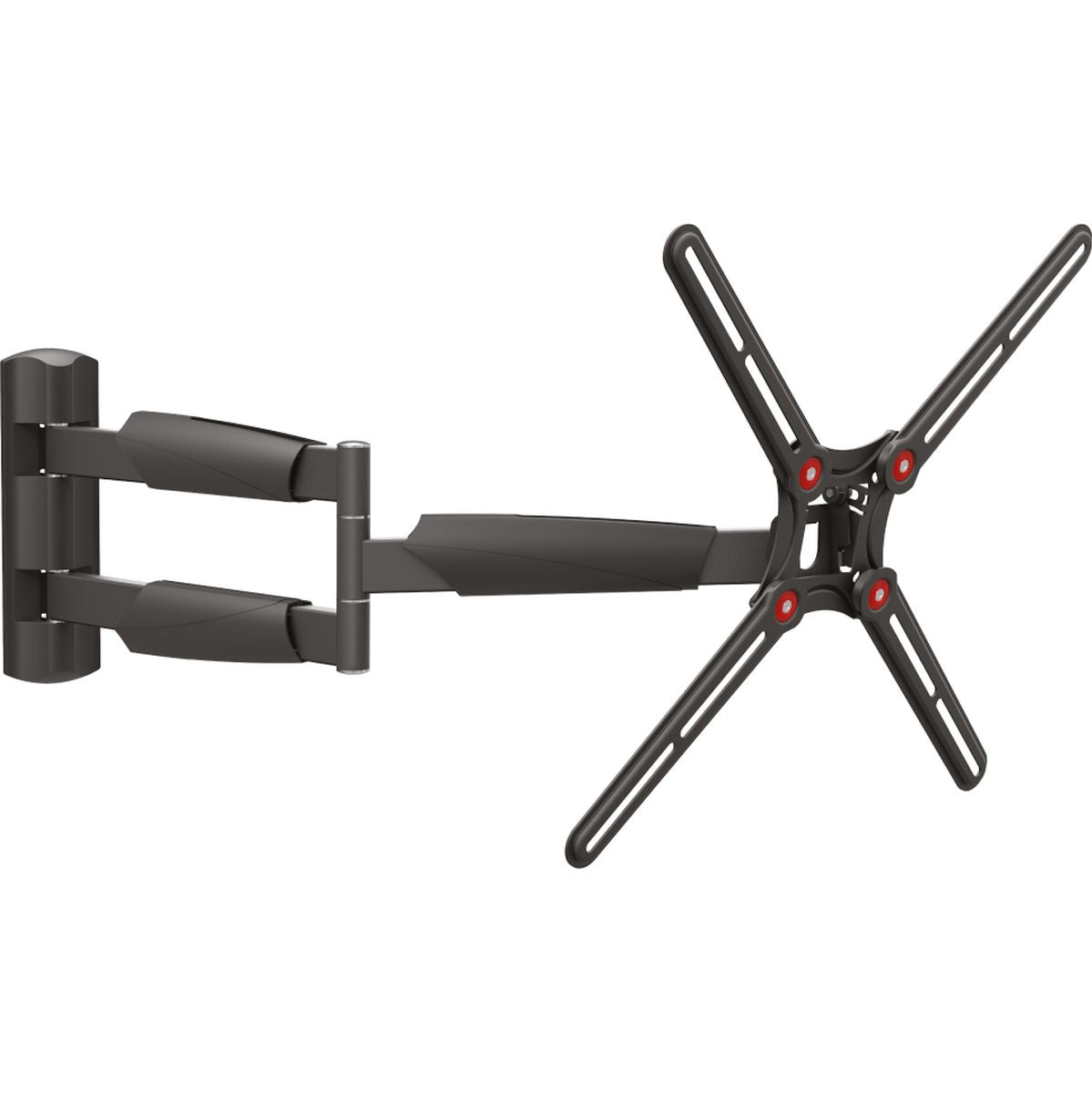 Barkan Extra Long Full Motion TV-Wall Bracket 13inch 65inch/33cm 165cm 36kg Bk