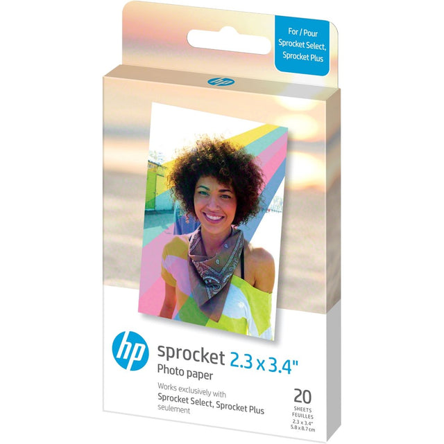 HP Sprocket Select 20 Pack 2.3x3.4