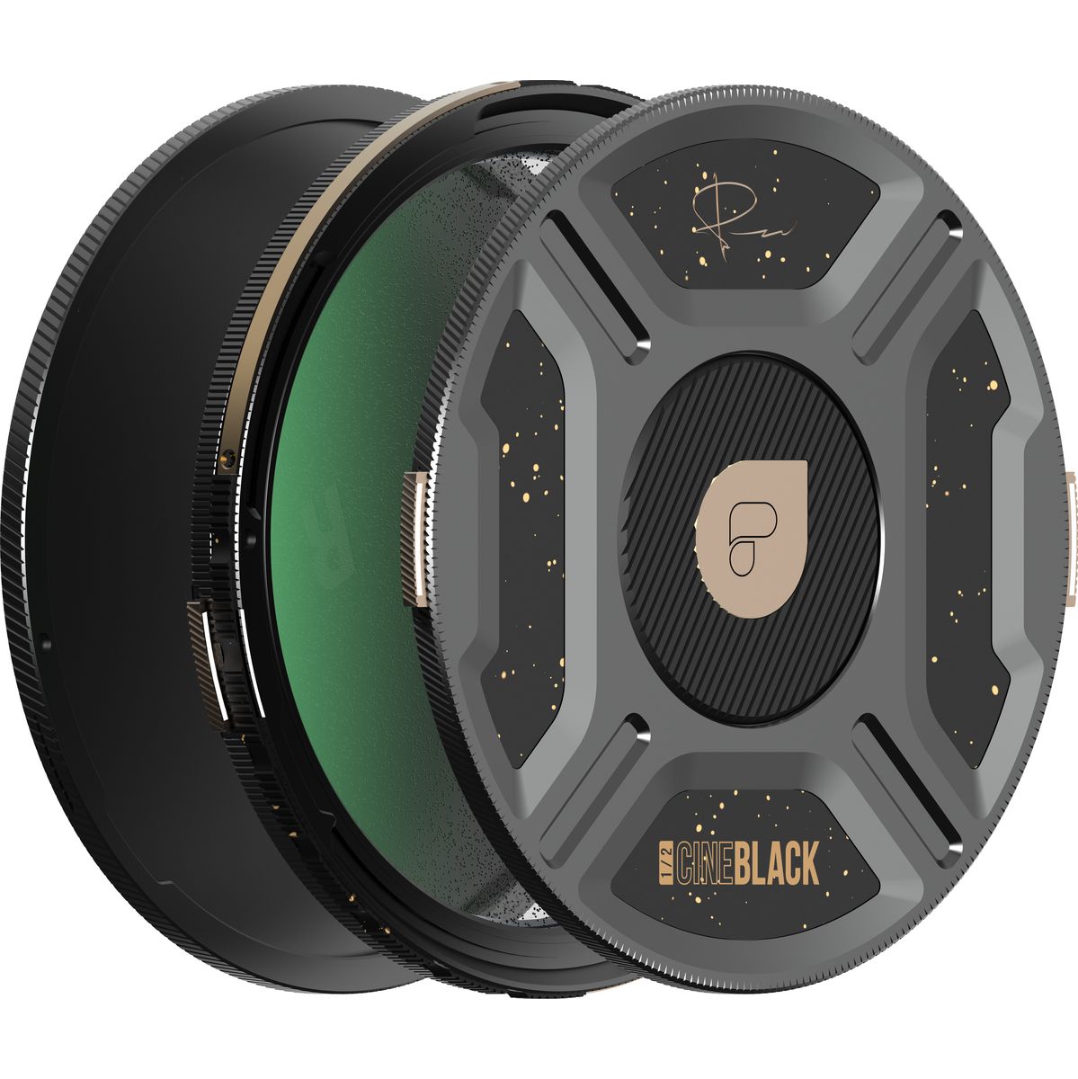 PolarPro Cineblack [1/2 Density] Filter - Helix Maglock
