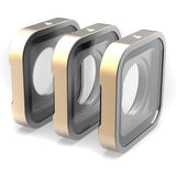 PolarPro GoPro Hero 9 10 & 11 3-pack Mist(1/4) Bluemorphic And Silvermorphic