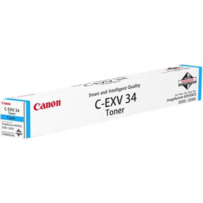 Canon C-EXV 34 Toner Cyan Standard Capacity 19.000 Pages