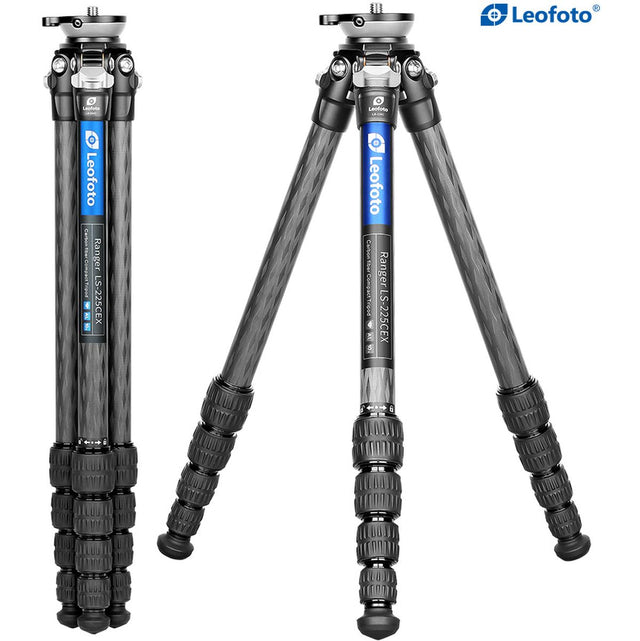 Leofoto LS-225CEX CNC Tripod w/ Leveling Base