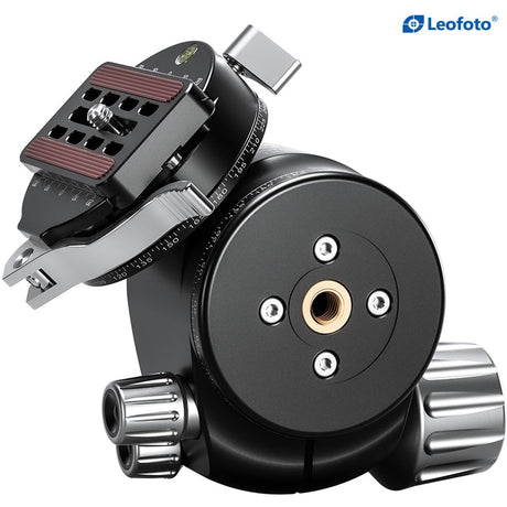Leofoto LH-55PCL (w/ PCL-70 Clamp) 55mm Low Center Of Gravity Ball Head - image 2 of 5
