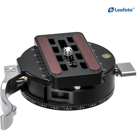 Leofoto LH-55PCL (w/ PCL-70 Clamp) 55mm Low Center Of Gravity Ball Head - image 3 of 5